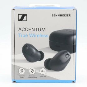 【未使用】SENNHEISER ACCENTUM True Wireless ATW1-BLACK ブラック ワイヤレスイヤホン ノイズキャンセリング ゼンハイザー 本体