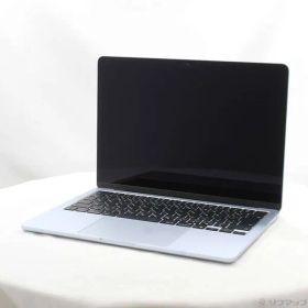 ソフマップ 〔中古品〕 MacBook Air 13.6-inch Early-2025 MC6T4J／A Apple M4 10コアCPU_8コアGPU 16GB SSD256GB スカイブルー 〔15.7 Sequoia〕【258】