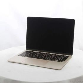 ソフマップ 〔中古品〕 MacBook Air 13.6-inch Early-2025 MW103J／A Apple M4 10コアCPU_10コアGPU 16GB SSD1TB スターライト 〔15.7 Sequoia〕【258】