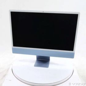 ソフマップ 〔中古品〕 iMac 24-inch Mid-2021 MGPL3J／A Apple M1 8コアCPU_8コアGPU 8GB SSD512GB ブルー 〔15.7 Sequoia〕【258】