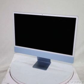 ソフマップ 〔中古品〕 iMac 24-inch Mid-2021 MGPL3J／A Apple M1 8コアCPU_8コアGPU 8GB SSD512GB ブルー 〔15.7 Sequoia〕【262】