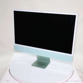 ソフマップ 〔中古品〕 iMac 24-inch Mid-2021 MGPJ3J／A Apple M1 8コアCPU_8コアGPU 16GB SSD512GB グリーン 〔14.8 Sonoma〕【258】