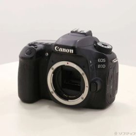 ソフマップ 〔中古品〕 EOS 80D ボディ ブラック【262】