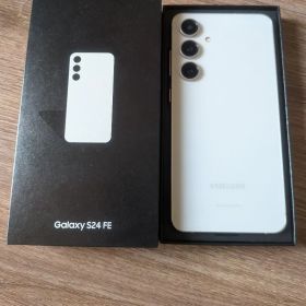GalaxyS24 FE ホワイト 本体