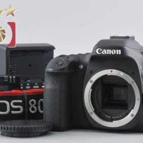 【中古】Canon キヤノン EOS 80D デジタル一眼レフカメラ