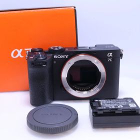 【極美品】SONY α7CII ボディ ブラック ILCE-7CM2 B(ソニー) フルサイズ ミラーレス一眼カメラ