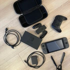 Nintendo Switch 本体 グレー プロコントローラー付き