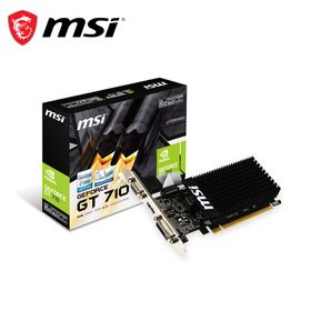 MSI｜エムエスアイ MSI GT710 2GD3H LP / PCI-Express 2.0 x8対応(形状はx16) グラフィックスボード GT710 2GD3H LP