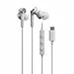 オーディオテクニカ ATH-CKS330C WH イヤホン 有線 1.2m マイク付き USB Type-C 重低音 カナル型 PC Windows Mac Android ホワイト