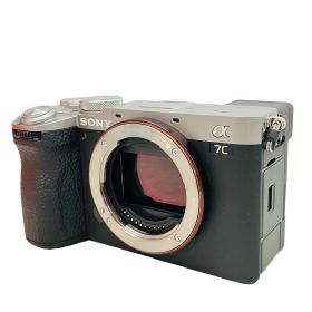 SONY ILCE-7CM2 α7C II ミラーレス 一眼 カメラ ボディ シルバー ソニー 中古 美品 C11032908
