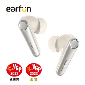 【VGP 2023金賞】 EarFun Air Pro 3 ANC搭載完全ワイヤレスイヤホン【Bluetooth 5.3 + 43dBまでノイズキャンセリング】QCC3071チップ搭載 aptX adaptive対応/ 超低遅延55ms/マルチポイント接続/ EQ対応専用アプリ