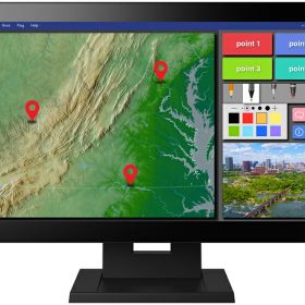 【送料無料】EIZO FDF2182WT-TBK 54.7cm（21.5）型タッチパネル装着カラー液晶モニター DuraVision FDF2182WT-T ブラック【在庫目安:お取り寄せ】