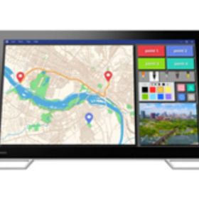 EIZO DuraVision 21.5インチタッチパネル装着カラー液晶モニター FDF2182WT-LGY レイドバックスタンドモデルです