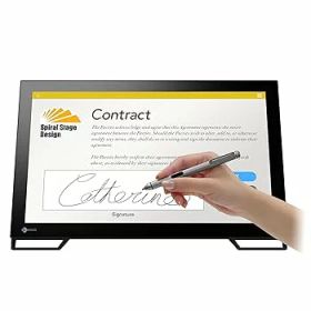 【中古】EIZO 21.5型タッチパネル装着カラー液晶モニター(専用スタイラスペン付属) FDF2182WT-ASLBK