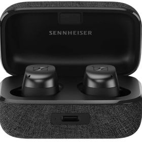 新品 ゼンハイザー Sennheiser ワイヤレスイヤホン グラファイト bluetooth MOMENTUM True Wireless 3 グラファイト 本社開発高性能シングルダイナミックドライバー 低遅延 Bluetooth 5.2 +Class1 途切れにくい Qi充電 通話 【国内正規品】