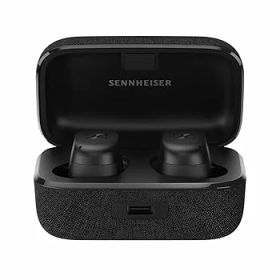 【中古】［状態良好］ゼンハイザー Sennheiser ワイヤレスイヤホン bluetooth MOMENTUM True Wireless 3 ブラック 本社開発高性能シングルダイナミックドライバー 低