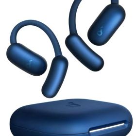 【新品】Anker Soundcore AeroFit 2 ストームブルー (Bluetooth 5.4) オープンイヤー型ワイヤレスイヤホン イヤホン IP55防塵防水規格 最大42時間再生 マルチポイント接続 PSE技術基準適合