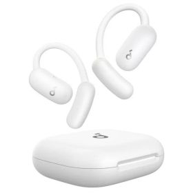 アンカー ワイヤレスイヤホン Anker Soundcore AeroFit 2 パールホワイト A3874N21 (納期目安2-3週間) 耳を塞がないオープンイヤー型 ※正規代理店