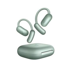 Anker Soundcore AeroFit 2 (Bluetooth 5.4)オープンイヤー型ワイヤレスイヤホン / IP55防塵防水規格/ 最大42時間再生 / マルチポイント接続/PSE技術基準適合シルバーグリーン