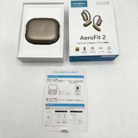 中古 Anker Soundcore AeroFit 2 オープンイヤー型ワイヤレスイヤホン PSE技術基準適合 ブロンズゴールド 金 音楽 ミュージック 音楽鑑賞 運動 ランニング 通勤 通学 耳 イヤー イヤホン 音質 没入感 集中 音 使いやすい ジムリラックス 小さい