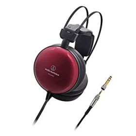 【中古-非常に良い】 オーディオテクニカ ダイナミック密閉型ヘッドホンaudio-technica ART MONITOR ATH-A1000Z レッド