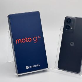 【箱付き中古A】moto g24 XT2423-5 マットチャコール SIMフリー 白ロム