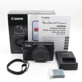 Canon PowerShot G7 X Mark III ブラック コンパクトデジタルカメラ