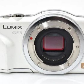 動作良好 パナソニック LUMIX DMC-GF3 ホワイト ミラーレスカメラ