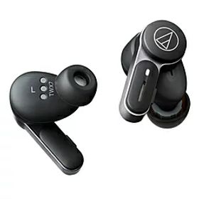 audio-technica(オーディオテクニカ) 完全ワイヤレスイヤホン アッシュブラック ATH-TWX7 BK ［ワイヤレス(左右分離) /ノイズキャンセリング対応 /Bluetooth対応］ ATHTWX7BK