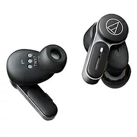 audio-technica(オーディオテクニカ) 完全ワイヤレスイヤホン アッシュブラック ATH-TWX7 BK ［ワイヤレス(左右分離) /ノイズキャンセリング対応 /Bluetooth対応］ ATHTWX7BK