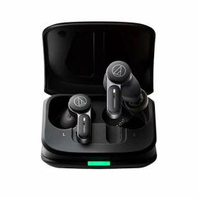 オーディオテクニカ ATH-TWX7 ワイヤレスイヤホン bluetooth ノイズキャンセリング 最大約20時間再生 通話品質強化 マルチポイント対応 ノイズキャンセル ヒアスルー 低遅延モード LDAC対応 SBC AAC IPX4防滴 急速充電 Qiワイヤレス充電国内正規品 ブラック ATH-TWX7 BK