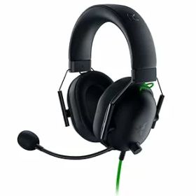 【中古】Razer(レイザー) BlackShark V2 X USB ゲーミングヘッドセット 有線 USB TYPE-A 接続 7.1 サラウンドサウンド TriForce50mmドライバー 単一指向