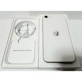 アップル(Apple)の【美品】iPhone SE 第3世代 64GB スターライト SIMフリー(スマートフォン本体)