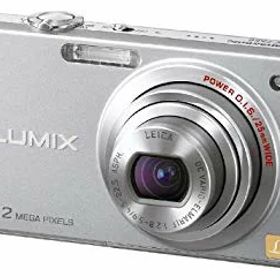 【中古】パナソニック デジタルカメラ LUMIX (ルミックス) FX60 プレシャスシルバー DMC-FX60-S wyw801m