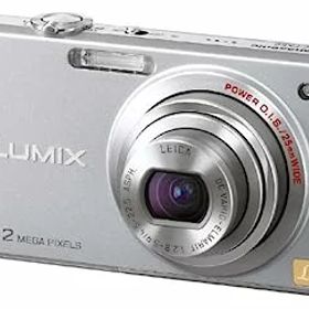【中古】パナソニック デジタルカメラ LUMIX (ルミックス) FX60 プレシャスシルバー DMC-FX60-S
