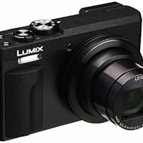 【中古】パナソニック コンパクトデジタルカメラ ルミックス TZ90 光学30倍 4K動画記録 ブラック DC-TZ90-K (整備済み品)