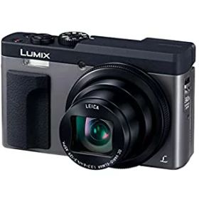 【中古】（非常に良い）パナソニック コンパクトデジタルカメラ ルミックス TZ90 光学30倍 4K動画記録 シルバー DC-TZ90-S