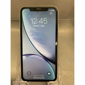 美品 国内版 SIMフリー iPhone XR 64GB ホワイト色(スマートフォン本体)