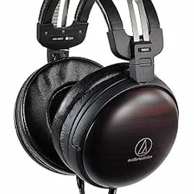 【中古】オーディオテクニカ ATH-AWKT ヘッドホン 有線 ハイレゾ音源対応 ウッドハウジング