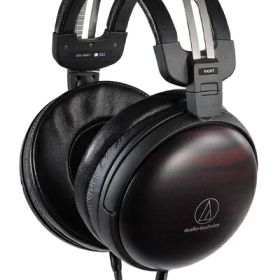 【中古】 オーディオテクニカ ATH-AWKT ヘッドホン 有線 ハイレゾ音源対応 ウッドハウジング