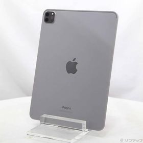 〔中古〕Apple(アップル) iPad Pro 11インチ 第4世代 256GB スペースグレイ MNXF3J／A Wi-Fi〔305-ud〕