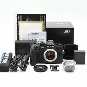 OLYMPUS オリンパス ミラーレス一眼 OM-D E-M1 MarkII ボディー FL-LM3 フラッシュ (シャッター数2523枚) ミラーレス一眼レフカメラ 【中古】
