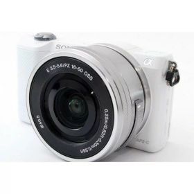 【中古】ソニー SONY α5000 ホワイトレンズキット ホワイト 美品 自撮りできる&Wi-Fiで カメラ 中古 人気 おすすめ 高画質