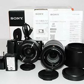 【中古】「非常に良い」SONY α5000 ダブルズームレンズキット(ブラック／デジタル一眼)