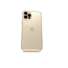 【全額返金保証】【最速発送】 iPhone 12 Pro 256GB ゴールド docomo SIMフリー 白ロム 美品 動作確認済 80%