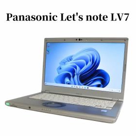 Panasonic Let's note LV7 CF-LV7EP6QP パナソニック レッツノート 第8世代 Core i5 メモリ8GB NVMe SSD256GB 14型 14インチ DVD マルチ Windows11 Wi-Fi Webカメラ Bluetooth WPS Office付き オフィス 中古パソコン ノートパソコン ノートPC 90日保証 【中古】