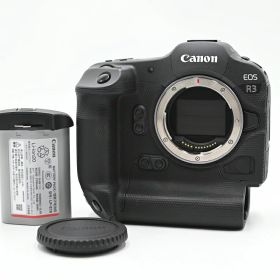 Canon キヤノン EOS R3 ボディ フルサイズ ミラーレスカメラ (ショット数9000枚以下) ミラーレス一眼レフカメラ 【中古】