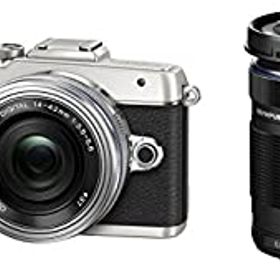 【中古】【非常に良い】OLYMPUS PEN E-PL7 EZダブルズームキット シルバー ミラーレス一眼 E-PL7 EZ DZKIT SLV