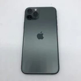 中古 【SIMロック解除済み】【docomo】 Apple iPhone11 Pro 256GB (ミッドナイトグリーン) NWCC2J/A 191687 状態： C:並品
