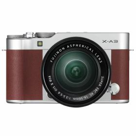【中古】【1年保証】【美品】FUJIFILM X-A3 レンズキット ブラウン